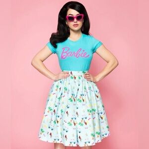 Unique Vintage Barbie 60th anniversary skirt